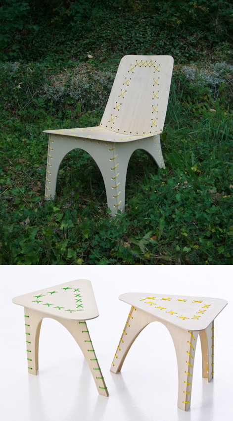 Stitched Collection presented at Salone Internazionale del Mobile, Milan