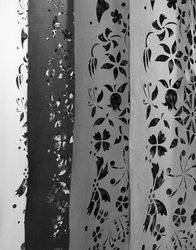 Textiles: Fallen Flowers