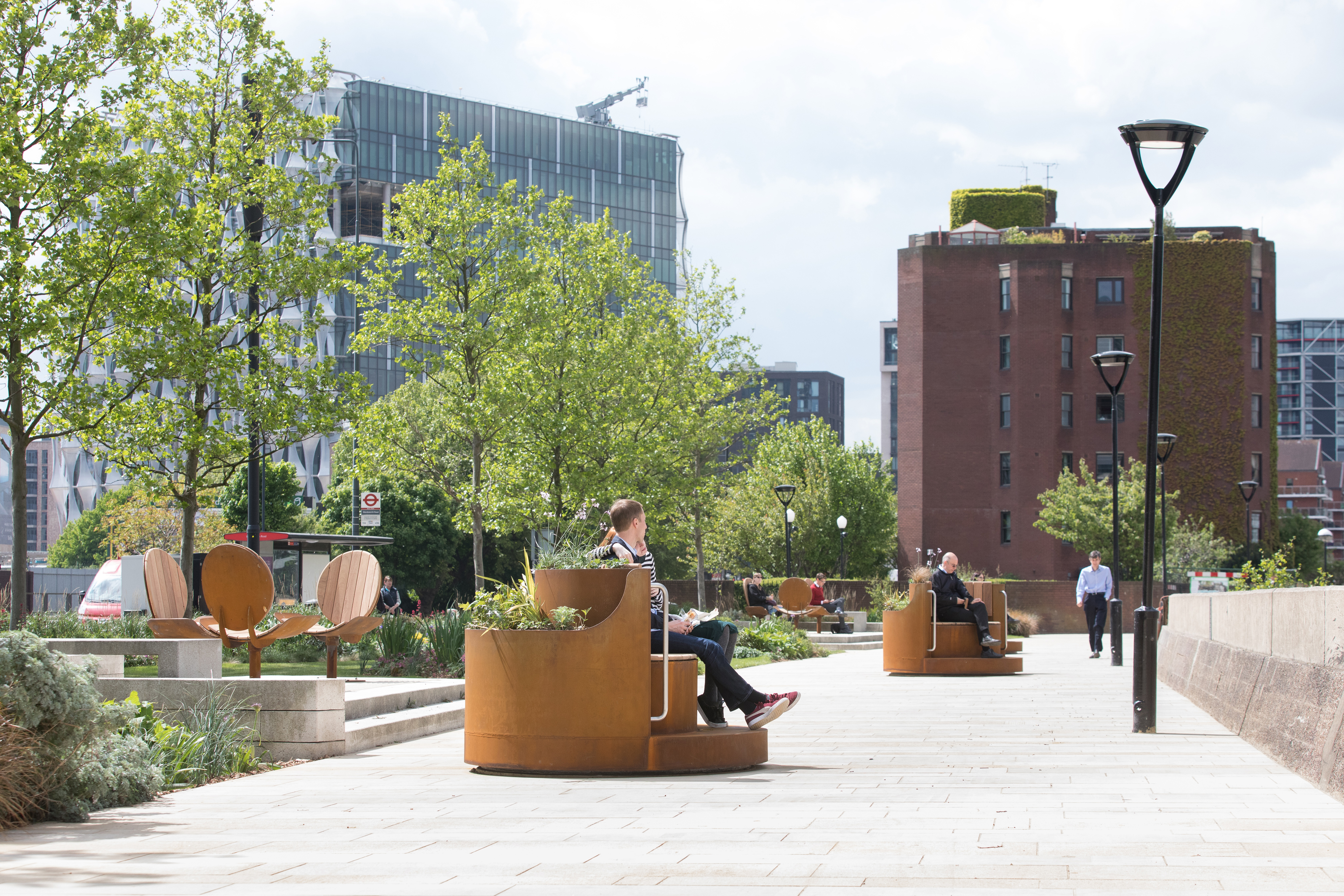 Dawn to Dusk at Riverside Gardens in Nine Elms